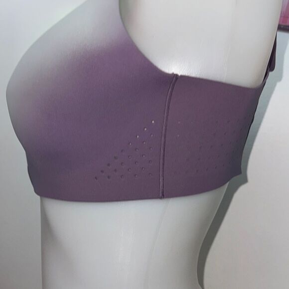 🔥Victoria's Secret Purple Sports Bra with Front Zipper Sz 36C New - Picture 5 of 6
